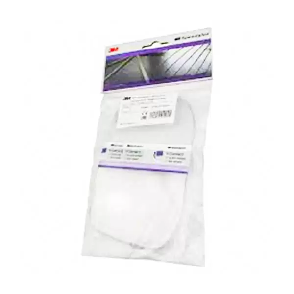 Un paquete de tiras para colgar Command de 3 m sin daños montadas en una tarjeta de venta al por menor. El paquete es parcialmente transparente, lo que permite que las tiras adhesivas rectangulares blancas sean visibles en el interior. el embalaje está etiquetado con información y características del producto.