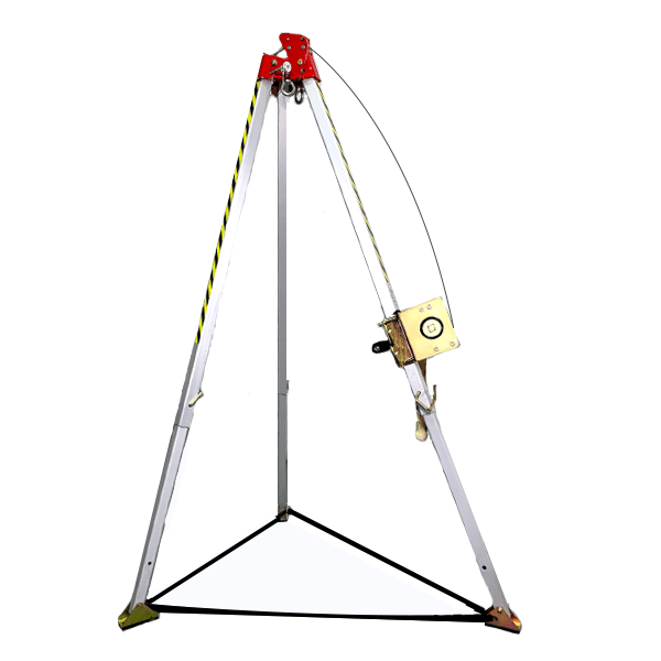 Kit Tripié Aluminio con Cabrestante para Espacios Confinados UFS USP-TP-700 2.15 m
