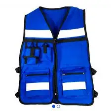 Chaleco Tipo Brigadista Con Reflejante Alta Visibilidad - Imagen 5