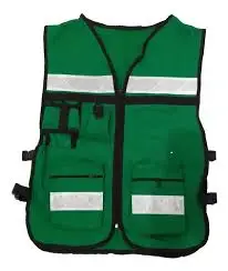 Chaleco Tipo Brigadista Con Reflejante Alta Visibilidad - Imagen 2