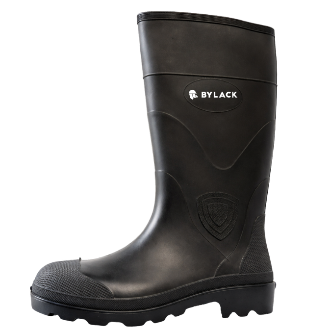 Bota negra Jardinera impermeable